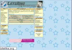 Sites similar to letsring.nl