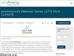 Sites similar to letstalkclimate.org