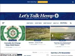 Sites similar to letstalkhemp.com