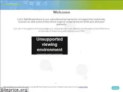 Sites similar to letstalkrespiratory.com