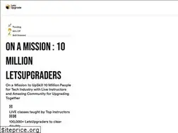 Sites similar to letsupgrade.in