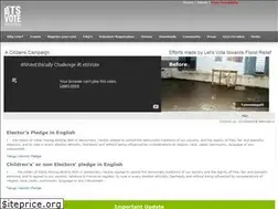 Sites similar to letsvote.in