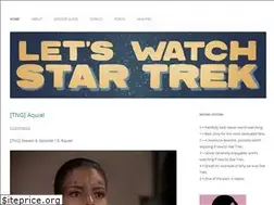 Sites similar to letswatchstartrek.com