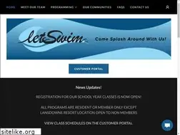 Sites similar to letswim.com