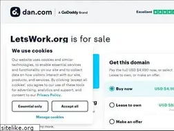 Sites similar to letswork.org