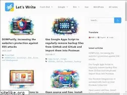 Sites similar to letswrite.tw
