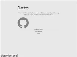 Sites similar to lett.app