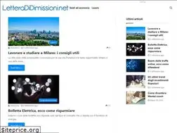Sites similar to letteradidimissioni.net