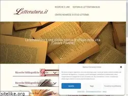 Sites similar to letteratura.it