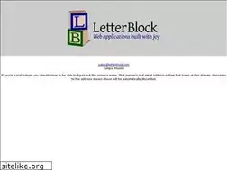 Sites similar to letterblock.com
