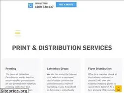 Sites similar to letterboxdistributors.com.au