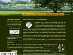 Sites similar to letterboxing-germany.info