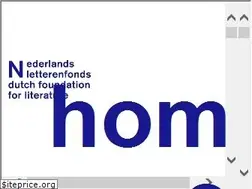 Sites similar to letterenfonds.nl