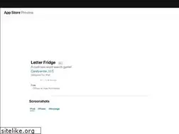 Sites similar to letterfridge.com