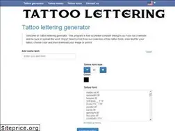 Sites similar to letteringtattoos.net