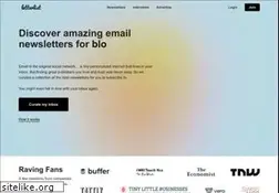 Sites similar to letterlist.com