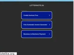 Sites similar to letternote.in
