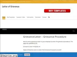 Sites similar to letterofgrievance.com