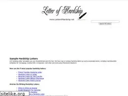 Sites similar to letterofhardship.net