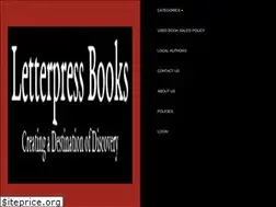 Sites similar to letterpress-books.com
