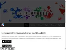 Sites similar to letterpressapp.com
