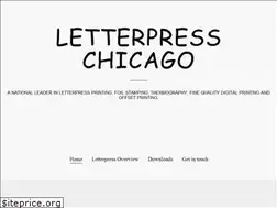 Sites similar to letterpresschicago.com