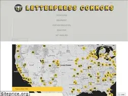 Sites similar to letterpresscommons.com