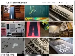 Sites similar to letterpresser.co.uk