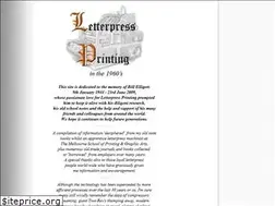 Sites similar to letterpressprinting.com.au