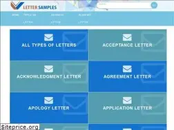 Sites similar to lettersamples.net