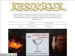 Sites similar to lettersandliquor.com