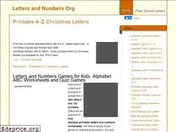 Sites similar to lettersandnumbers.org