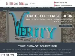 Sites similar to lettersandsigns.com