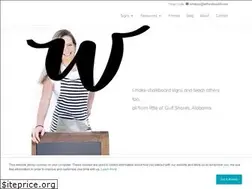 Sites similar to lettersbywhit.com