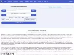 Sites similar to lettersintowords.com