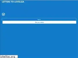 Sites similar to letterstoloveliza.wordpress.com