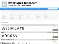 Sites similar to lettertypes-fonts.com