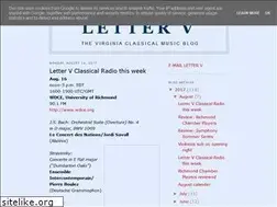 Sites similar to letterv.blogspot.com