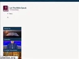 Sites similar to letthebiblespeak.net