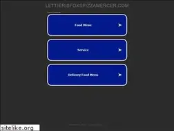 Sites similar to lettierisfoxspizzamercer.com
