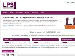 Sites similar to lettingprotectionscotland.com