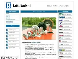 Sites similar to lettitaekni.is