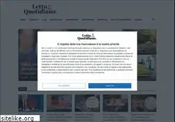 Sites similar to lettoquotidiano.it