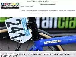 Sites similar to lettrage-velo.com