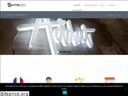 Sites similar to lettraleds.com