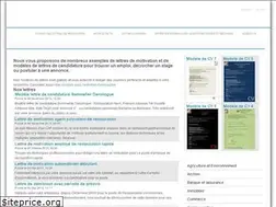 Sites similar to lettre-candidature-cv.com
