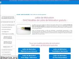 Sites similar to lettre-de-motivation.modele-cv-lettre.com