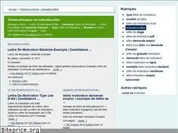 Sites similar to lettre-motivation.fr