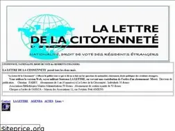 Sites similar to lettredelacitoyennete.org