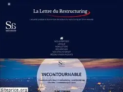 Sites similar to lettredurestructuring.com